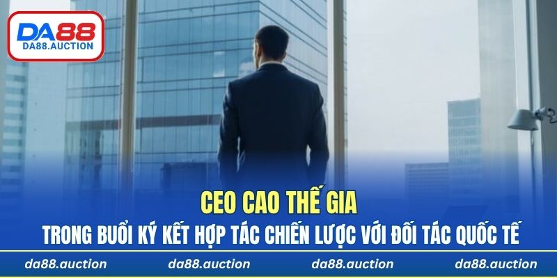 Ceo Cao Thế Gia chia sẻ về kế hoạch mở rộng thị trường tại hội nghị châu Á