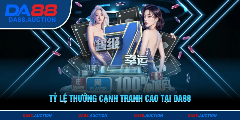Tỷ lệ thưởng của sảnh game được đánh giá cao